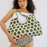 Polkadots Bag Green