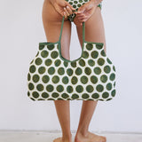 Polkadots Bag Green