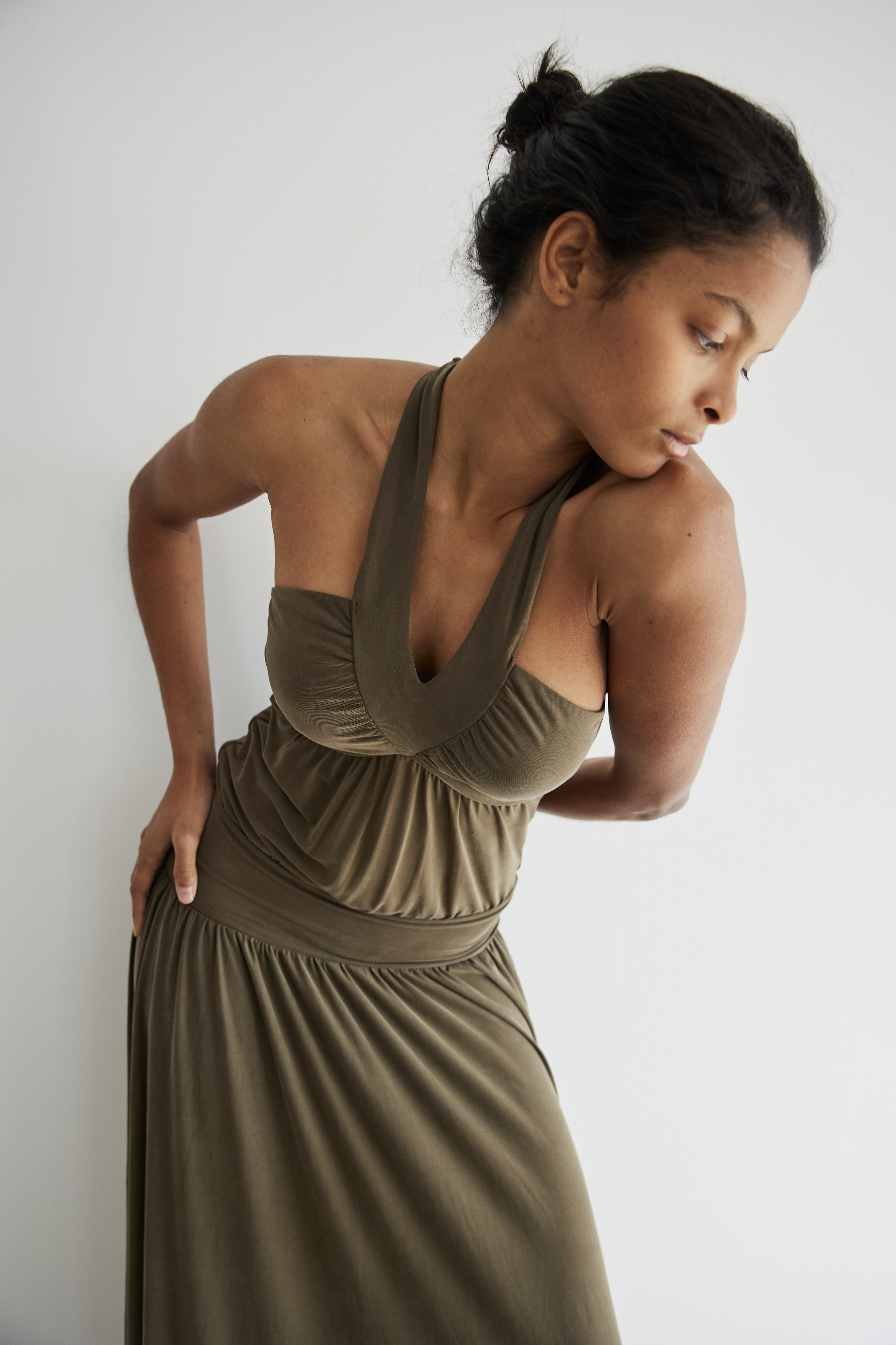 model- Model is 1.74 m and wears size S