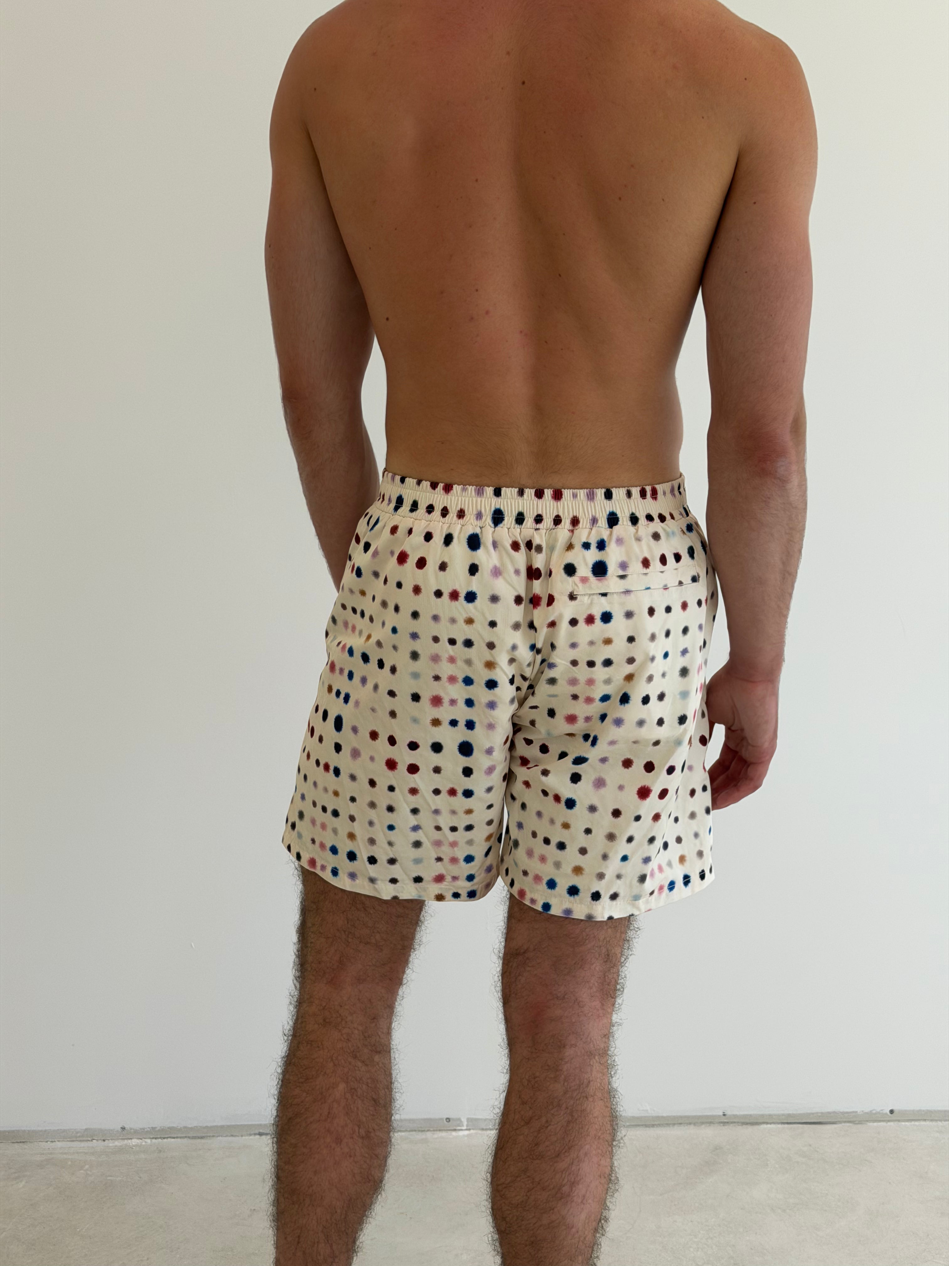 Model is 1.88 m (6'2") and wears size M