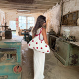 Polkadots Bag Red