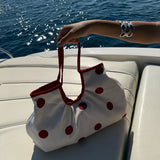 Polkadots Bag Red