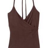 La Olvidada Brown Top