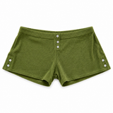 Button Short Green