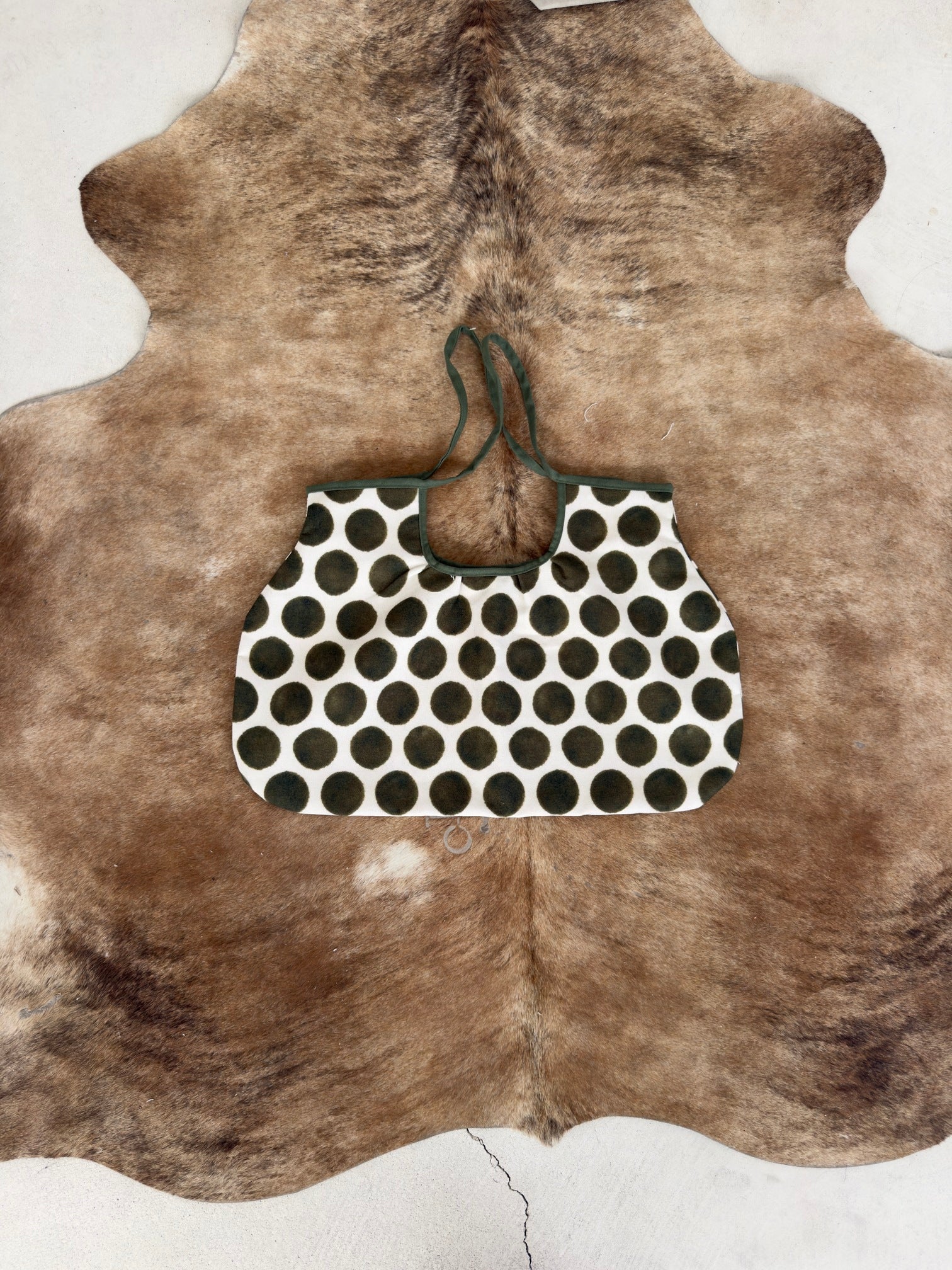 Polkadots Bag Green