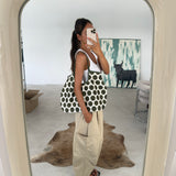 Polkadots Bag Green